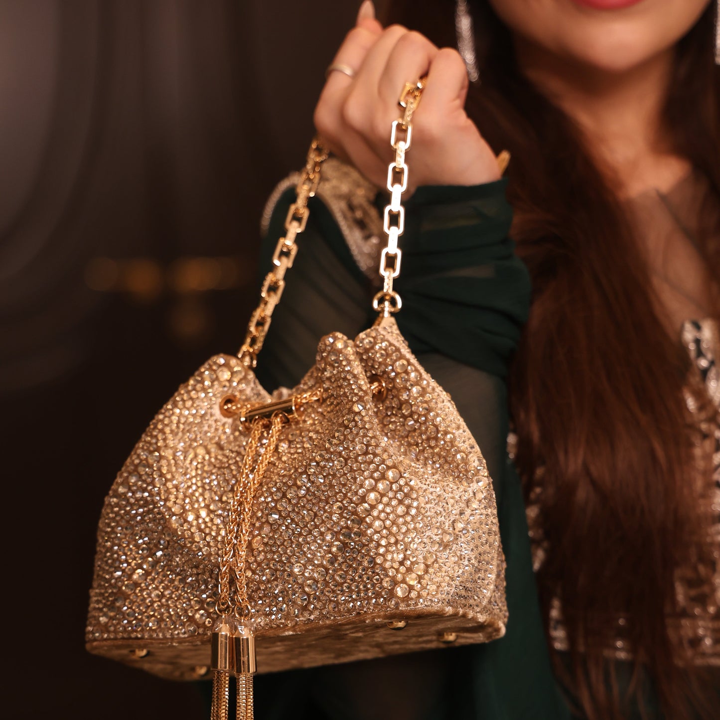 Aura Gold Midi