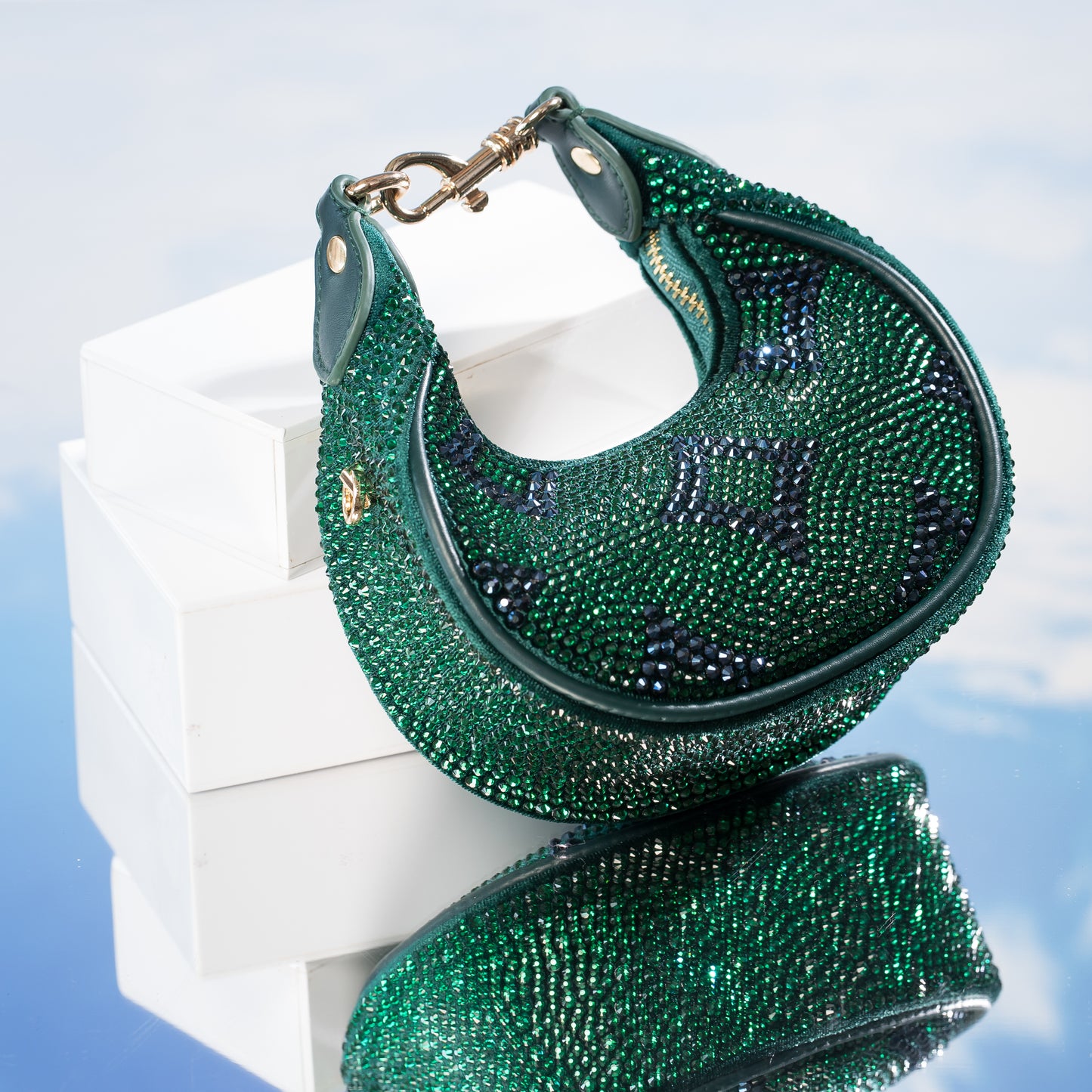 Mehfil Green Moon Bag