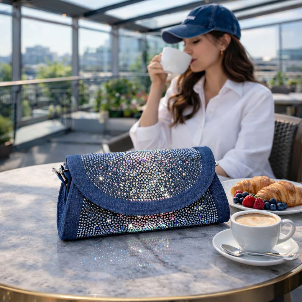 Quinn Denim Bag
