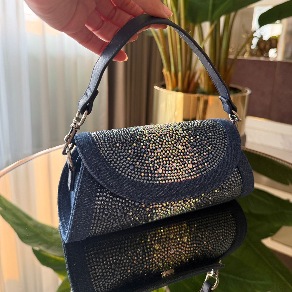 Quinn Denim Bag