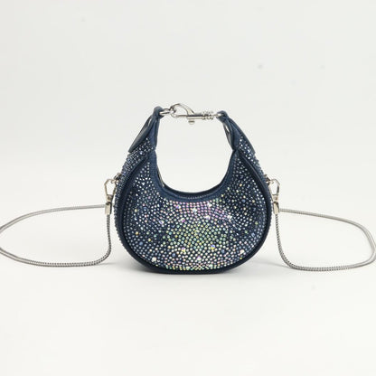 Mehfil Denim Moon Bag