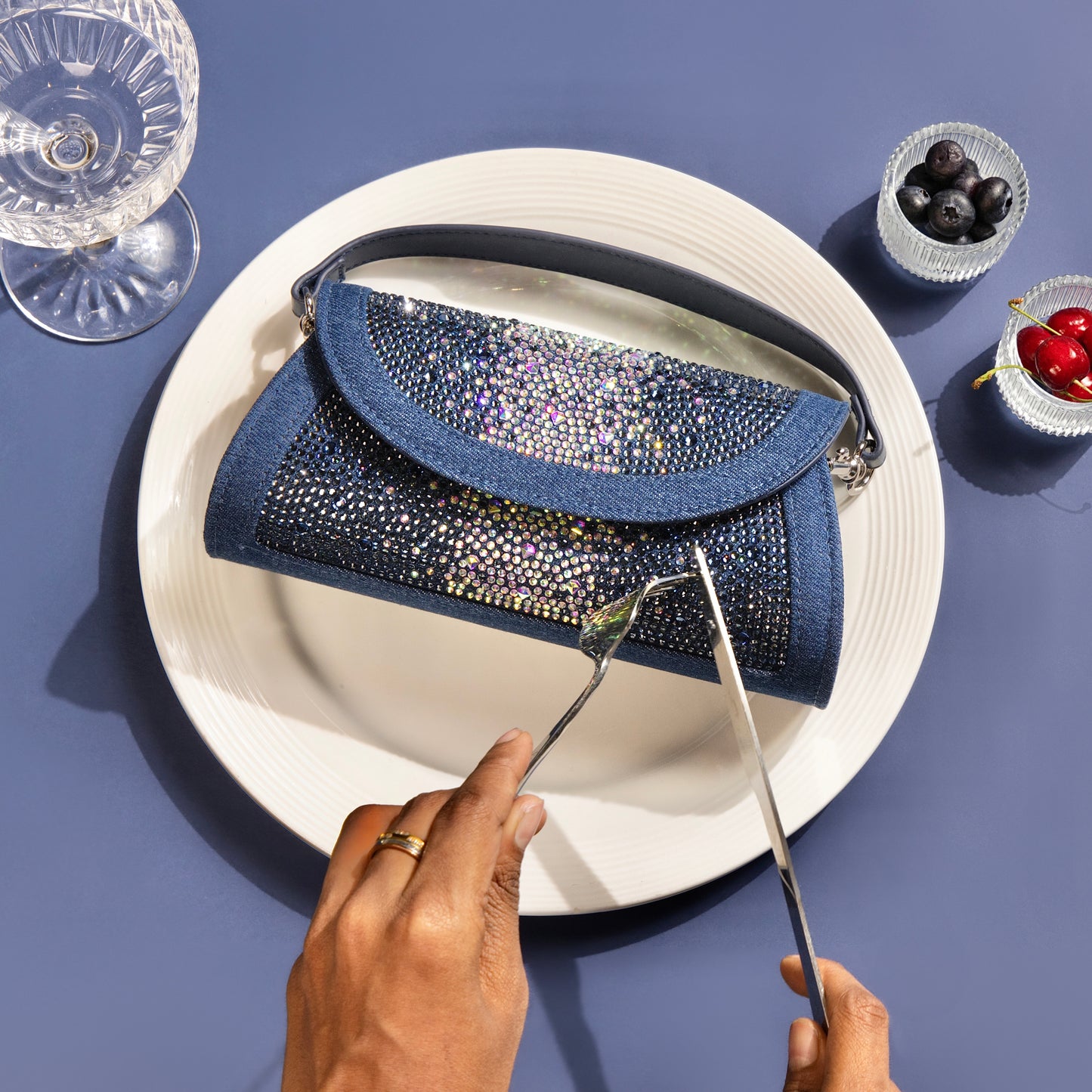 Quinn Denim Bag