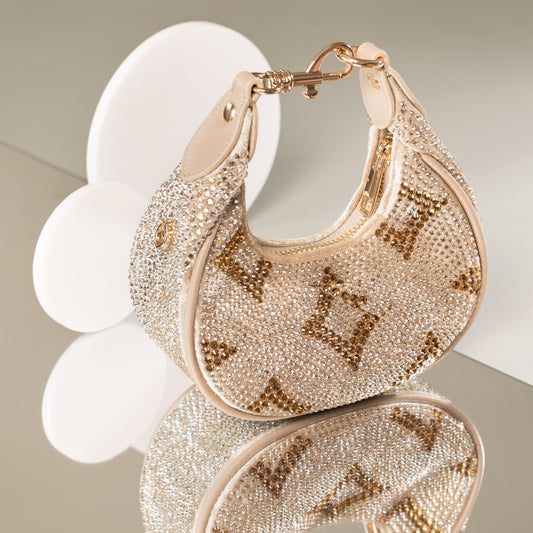 Mehfil Gold Moon Bag